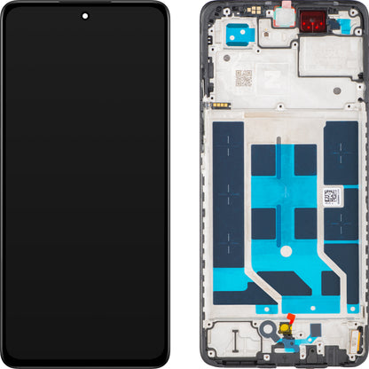 Zaslon na dotik OnePlus Nord CE4 Lite, s okvirjem, črn, Service Pack 621029000221