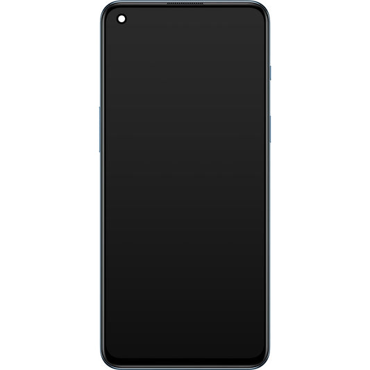 Zaslon na dotik OnePlus Nord 2 5G, z okvirjem, modra (Blue Haze), servisni paket 4907924