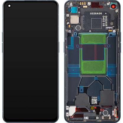 Oppo Reno6 5G zaslon na dotik z okvirjem, zvezdniško črna, servisni paket 4907749