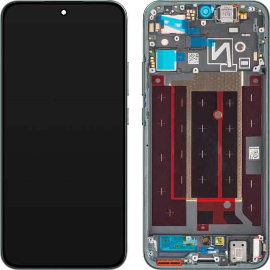 Zaslon s Touchscreenom Oppo Reno14, z okvirjem, Zelen (Forest Green), Service Pack 621029000602