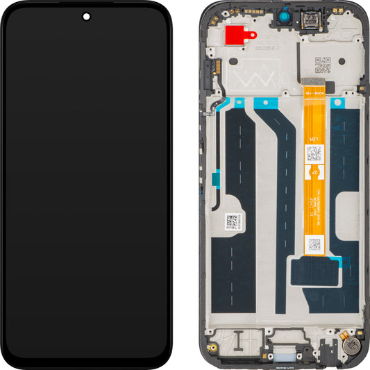 Zaslon s Touchscreenom Oppo A6k, z Okvirjem, Črn, Service Pack 621029000842