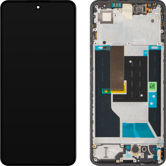 Zaslon na dotik Realme 14T, z okvirjem, črn (Obsidian Black), servisni paket 621029000502