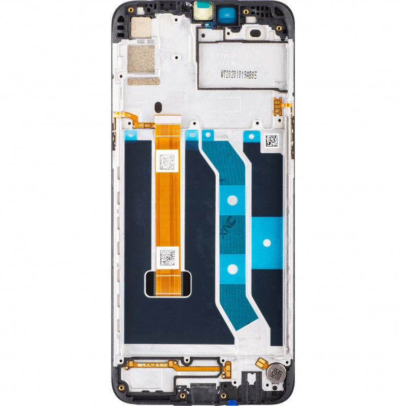 Zaslon na dotik Realme 6i, z okvirjem, črn, Swap 4903584