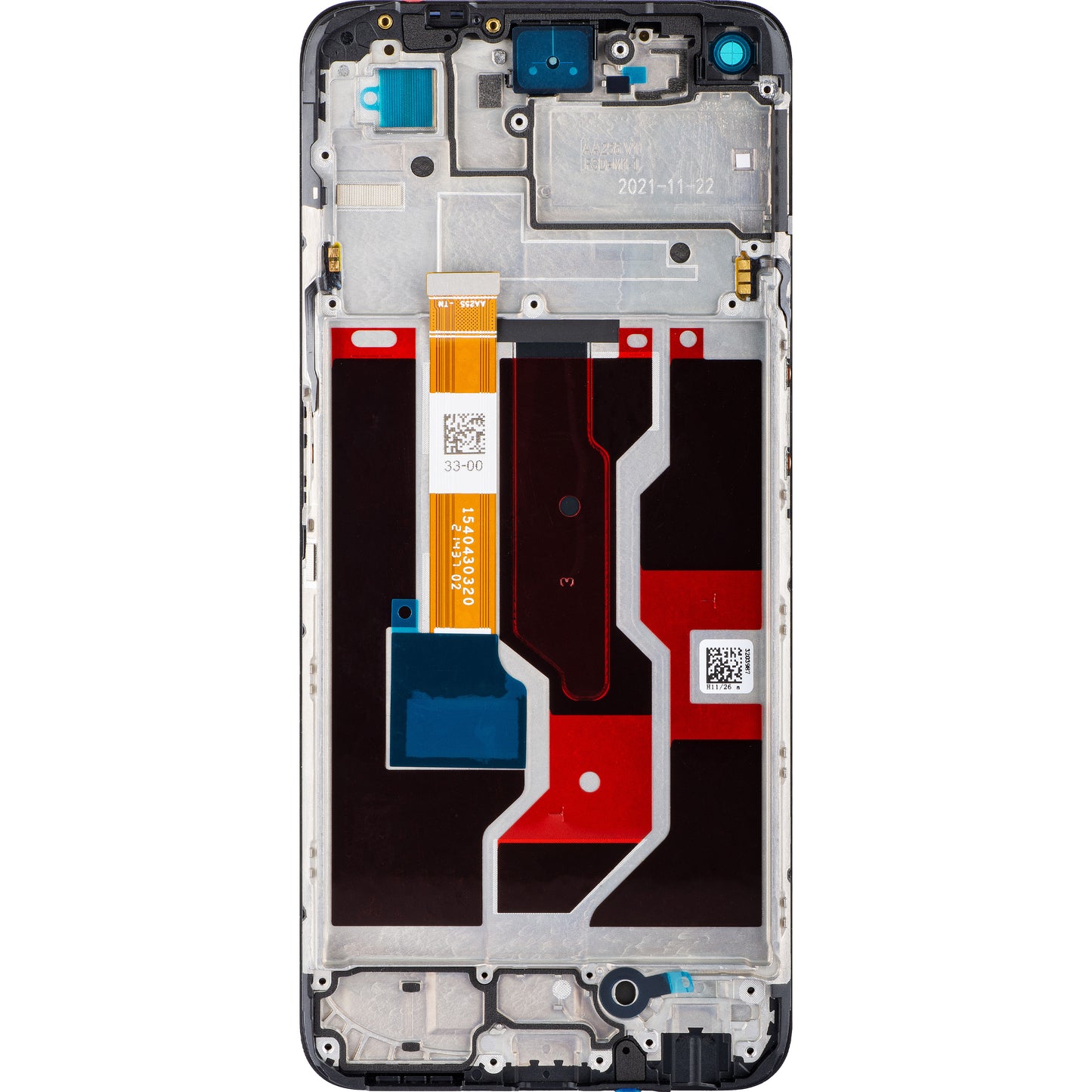 Realme 9i Zaslon na dotik, z okvirjem, črn, servisni paket 4909568
