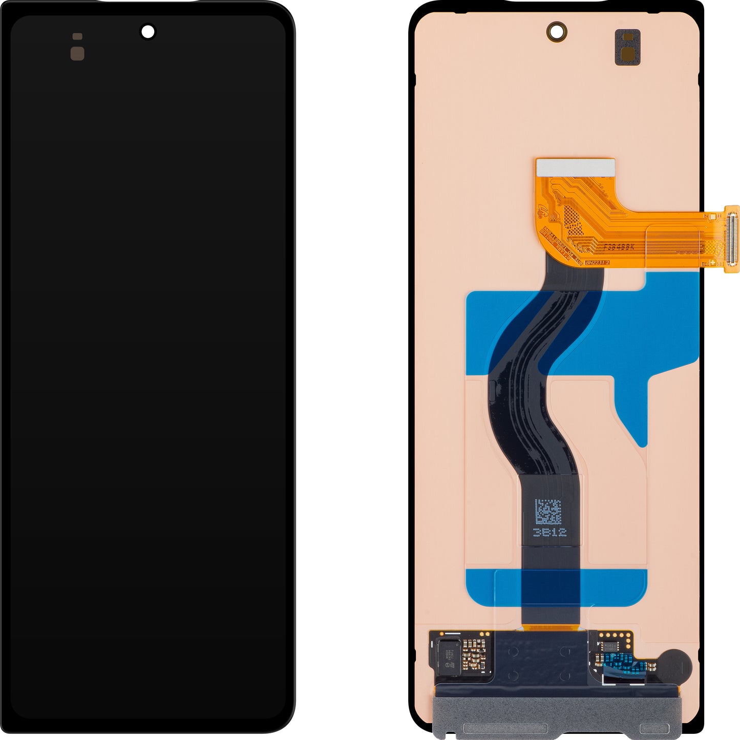 Samsung Galaxy Galaxy Z Fold4 F936 Zaslon na dotik, pod zunanjim, servisni paket GH96-15279A