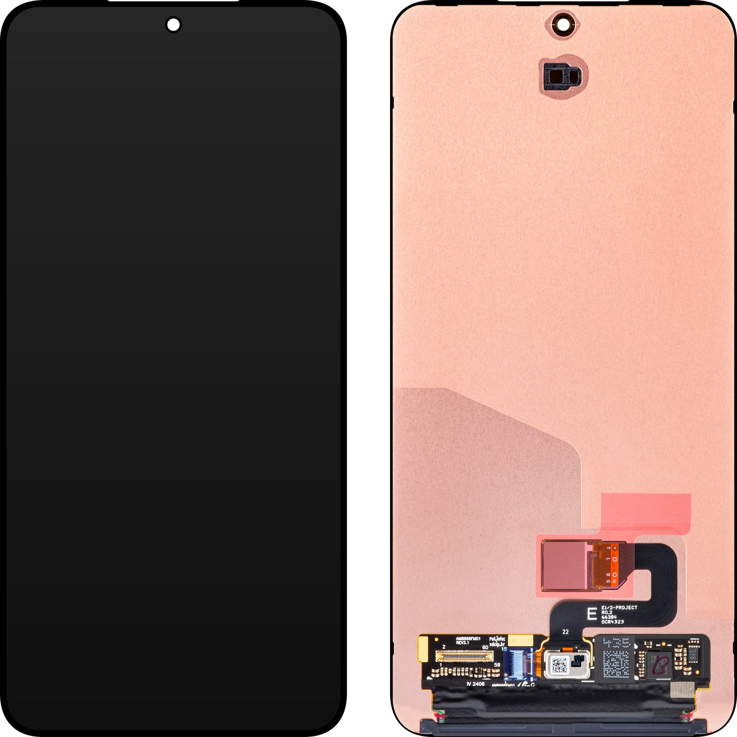 Zaslon na dotik Samsung Galaxy S24+ S926, servisni paket GH82-33332A 