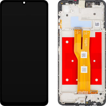 Zaslon na dotik Samsung Galaxy A07 4G A075, z okvirjem, siv, Service Pack GH81-28044A