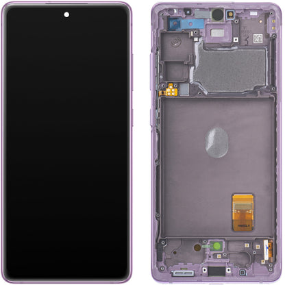 Zaslon na dotik Samsung Galaxy S20 FE G780, z okvirjem, vijoličen, Swap GH82-24219C
