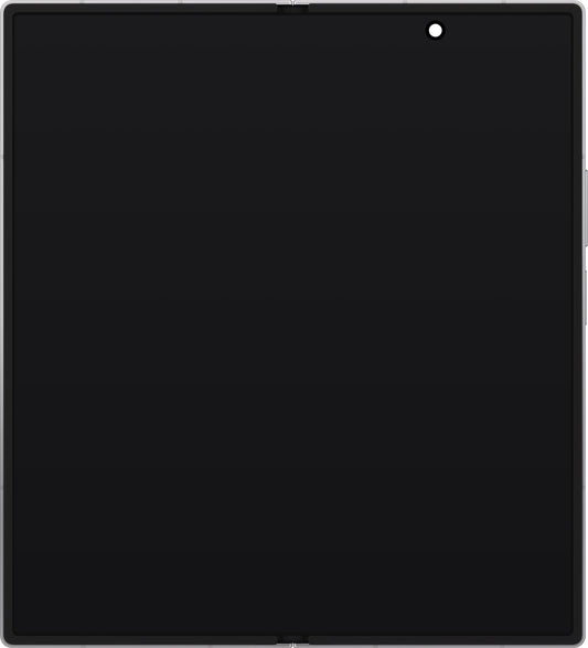 Zaslon na dotik Samsung Galaxy Z Fold7 F966, z okvirjem, pod notranjim delom, srebrn (Silver Shadow), servisni paket GH82-37548A