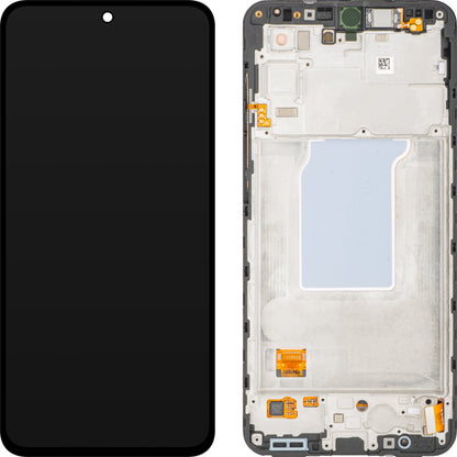 Zaslon na dotik Samsung Galaxy A27 5G, z okvirjem, črn, servisni paket GH82-39944A