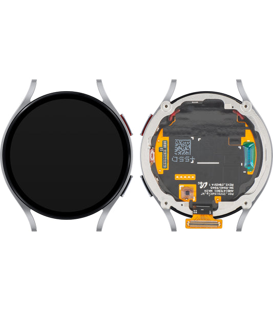 Zaslon na dotik Samsung Galaxy Watch6 44mm, z okvirjem, BT različica, srebrna, servisni paket GH97-28837C
