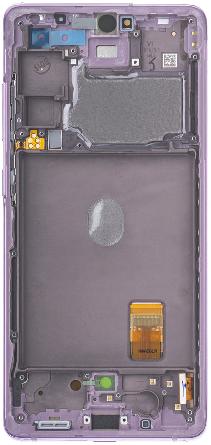 Zaslon na dotik Samsung Galaxy S20 FE G780, z okvirjem, vijoličen, Swap GH82-24219C