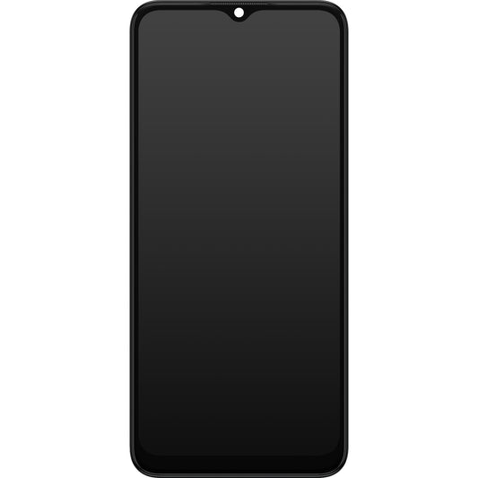 Zaslon na dotik Samsung Galaxy A03 A035, z okvirjem, različica G, črn, servisni paket GH81-21626A