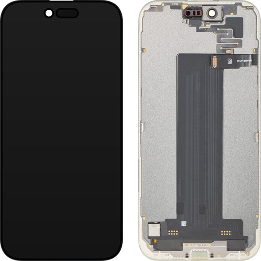 Zaslon na dotik z MP senzorjem za bližino svetlobe, združljiv z Apple iPhone 17 Air, z okvirjem, programska različica OLED FHD 120Hz diagnostična, črna