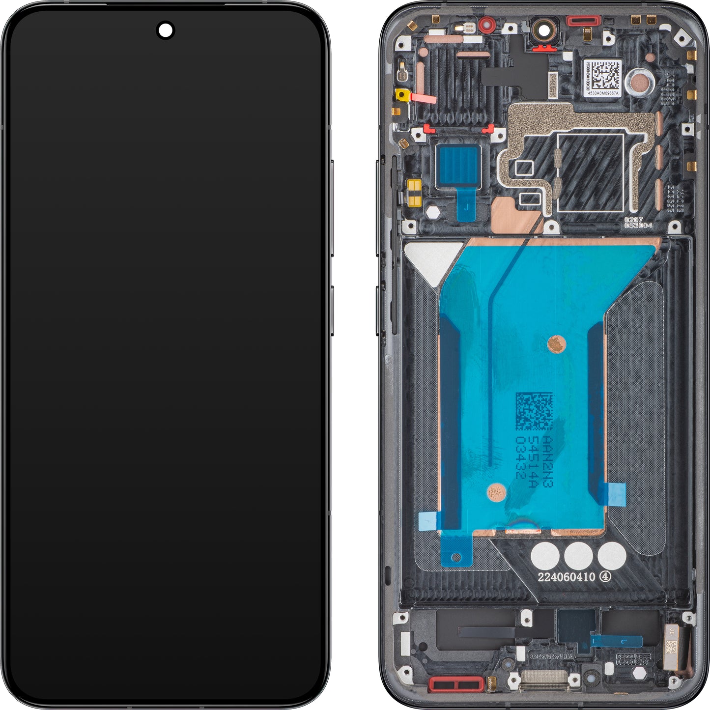 Xiaomi 14 zaslon na dotik, z okvirjem, črn, servisni paket 56000400N300 