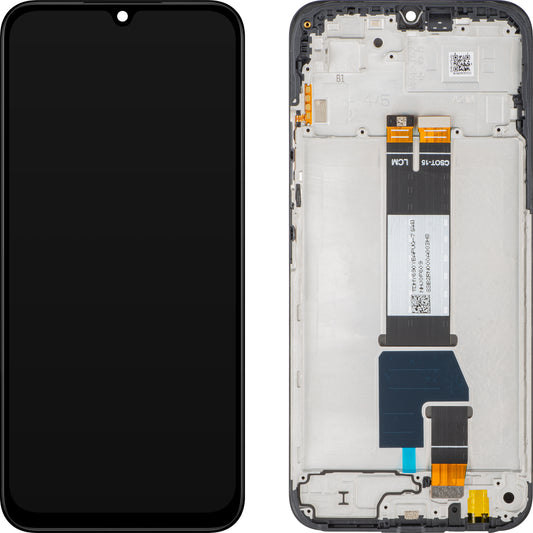 Zaslon na dotik Xiaomi Poco C85 4G / Redmi 15C 4G, z okvirjem, globalna različica, črna, Swap 5600020P15A00