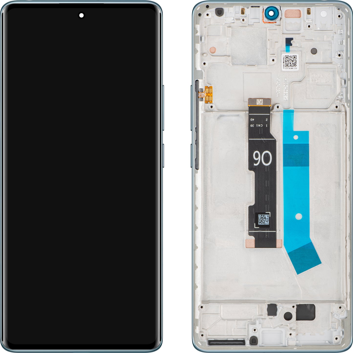 Zaslon na dotik Xiaomi Redmi Note 14 Pro 4G, z okvirjem, modra (Ocean Blue), ponovno zapakiran 560001000O600