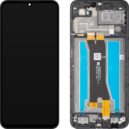 Zaslon na dotik ZTE Blade A35, s okvirjem, črn, Service Pack 80800519965