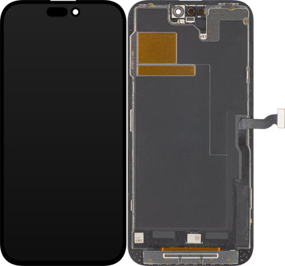 ZY zaslon na dotik za Apple iPhone 14 Pro Max, z okvirjem, različica LCD In-Cell IC premakljiv, črna