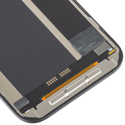 Zaslon na dotik ZY za Apple iPhone 17 Pro, z okvirjem, LCD različica In-Cell IC Movable, črn