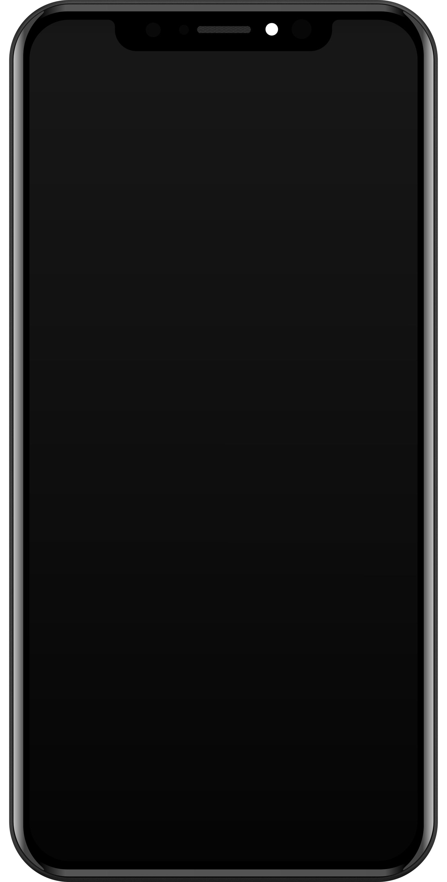 JK Zaslon na dotik za Apple iPhone 11, z okvirjem, različica z vgrajenim zaslonom LCD, črn