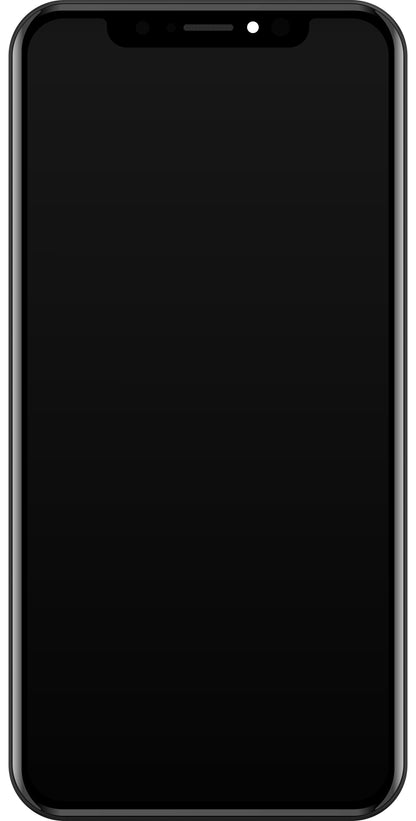 JK Zaslon na dotik za Apple iPhone 11, z okvirjem, različica z vgrajenim zaslonom LCD, črn