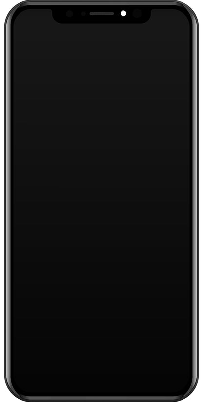 JK Zaslon na dotik za Apple iPhone 11 Pro, z okvirjem, različica z vgrajenim zaslonom LCD, črn