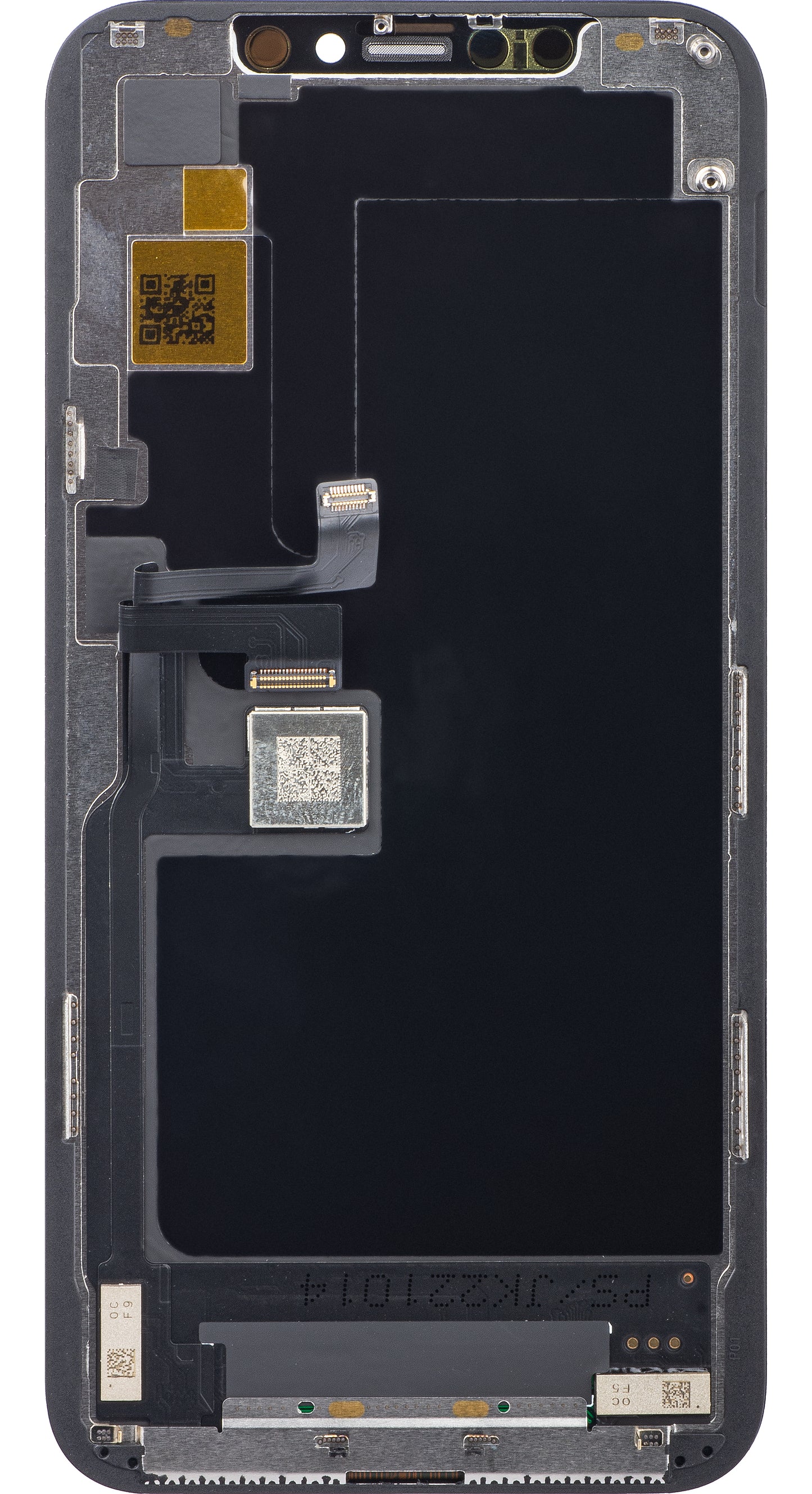 JK Zaslon na dotik za Apple iPhone 11 Pro, z okvirjem, različica z vgrajenim zaslonom LCD, črn