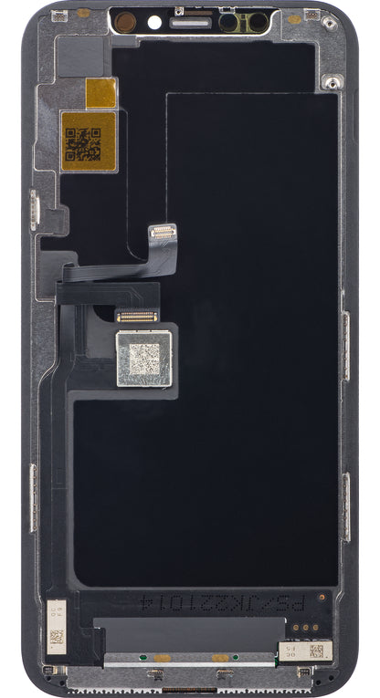 JK Zaslon na dotik za Apple iPhone 11 Pro, z okvirjem, različica z vgrajenim zaslonom LCD, črn