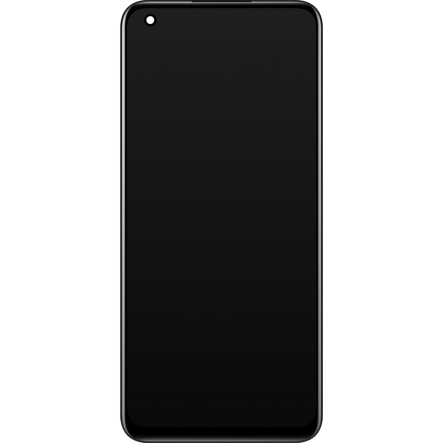 Realme 8 5G zaslon na dotik Realme 8 5G, z okvirjem, črn, servisni paket 4906662