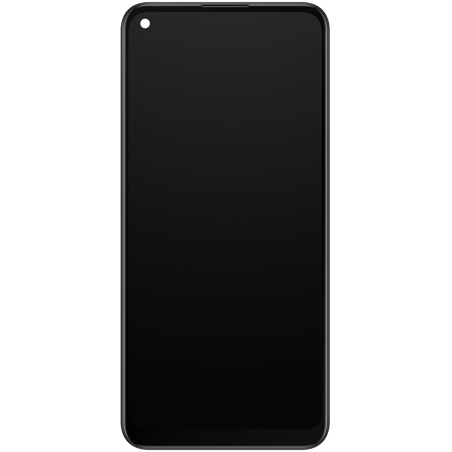 Zaslon na dotik Samsung Galaxy Galaxy M11 M115, z okvirjem, črn, servisni paket GH81-18736A