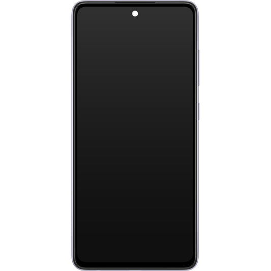 Zaslon na dotik Samsung Galaxy A52s 5G A528, z okvirjem, vijoličen, servisni paket GH82-26861C