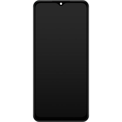 Touchscreen Display Samsung Galaxy M13 M135, with Frame, Black, Service Pack GH82-29132A