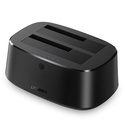 Docking Station UGREEN CM198 (50857) za HDD / SSD SATA 2,5-palčni / 3,5-palčni, Črna