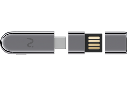 Dongle za snemanje / Diktafon Viaim NoteKit AI, USB-C / USB-A, Siva