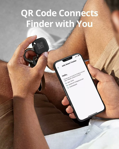 Eufy Security SmartTrack Link za iOS serijo, komplet 4 kosi, črna E87B0012