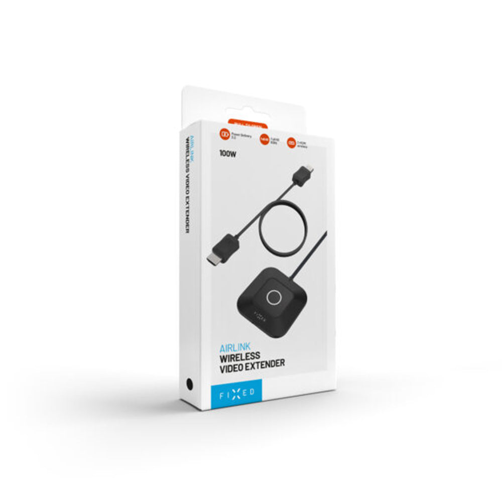 Brezžični HDMI podaljšek Fixed AirLink, 1080P, črn