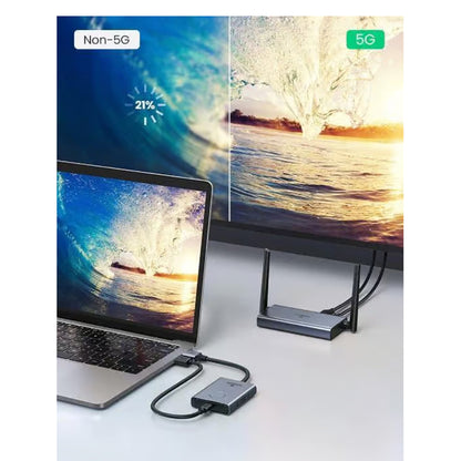 Brezžični HDMI razširitvenik UGREEN CM506, 1080P, Siv