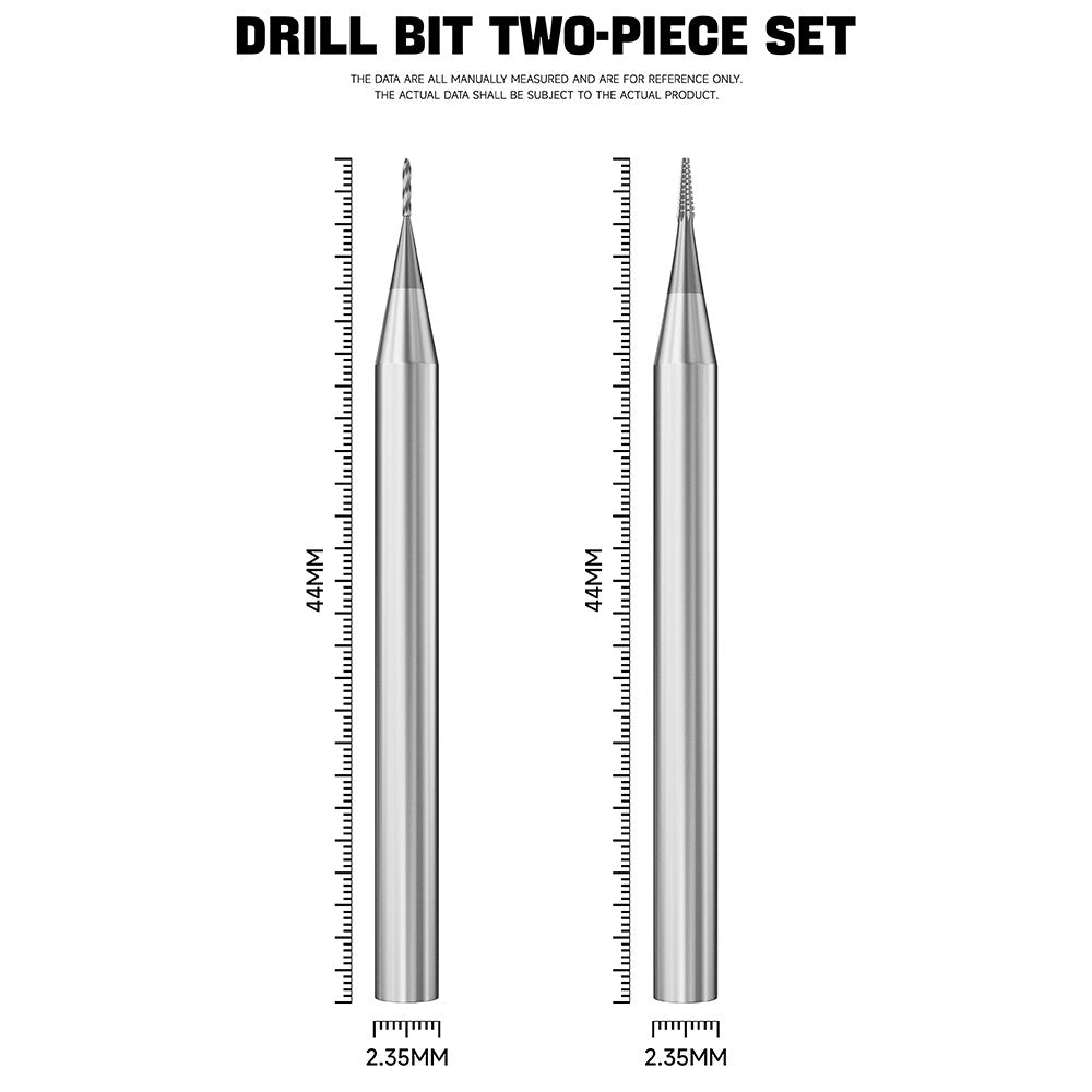 Extractor bit Luowei LW-331 za izvlečenje zlomljenih vijakov, 2v1