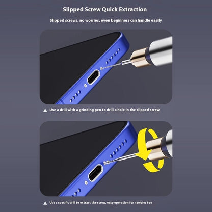 Extractor Bit OEM U8 za izvlečenje zlomljenih vijakov, 2v1