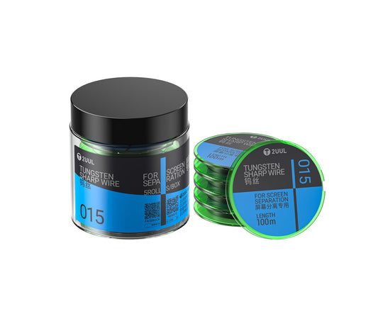 Tungstenova žica 2UUL WS-015, 0,015 mm, 100 m, komplet 5 kosov