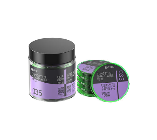 Volframova žica 2UUL WS-035, 0,035 mm, 100 m, komplet 5 kosov
