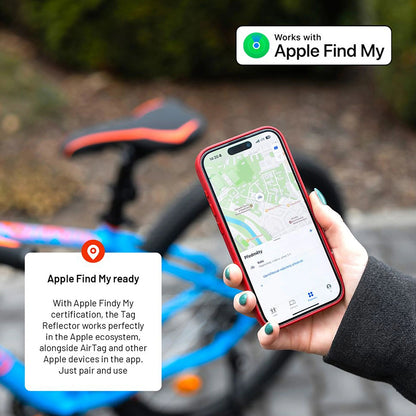 Fixed SmartTag Bike za iOS Series, Črna