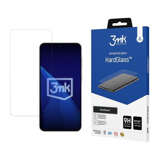 Zaščitna folija za zaslon 3MK HardGlass za Samsung Galaxy A57 5G, varnostno steklo, polno lepilo