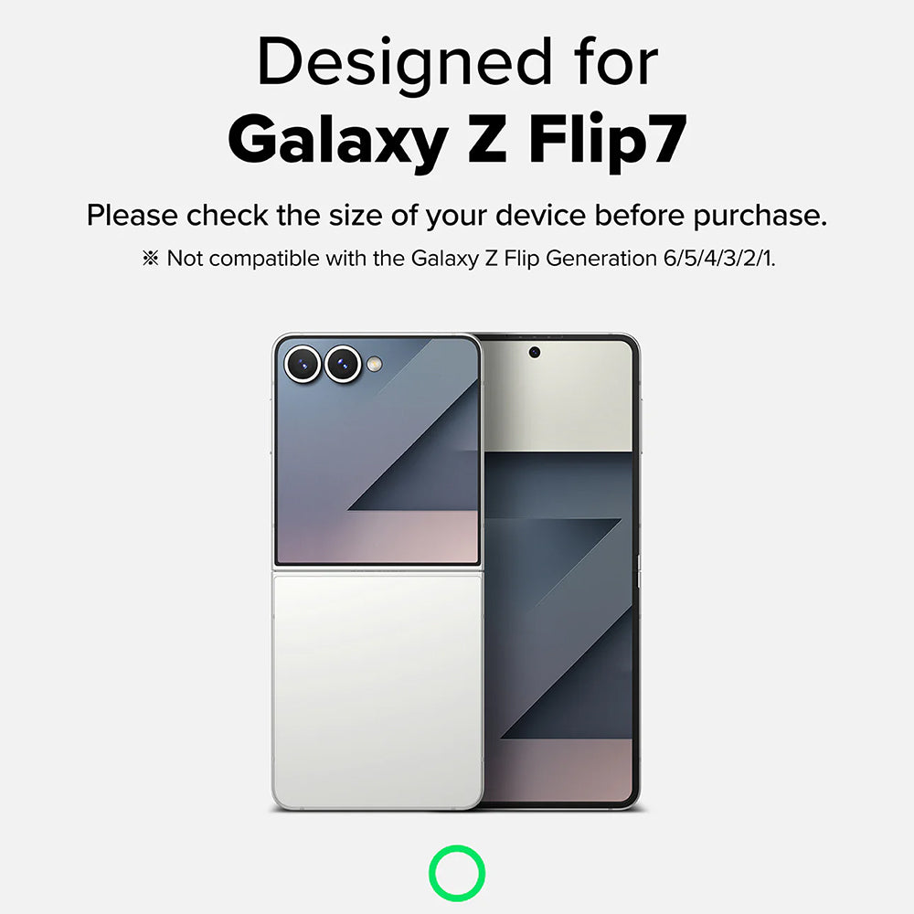 Zaščitna folija za tečaj Ringke za Samsung Galaxy Z Flip7 F766, plastika, komplet 2 kosa