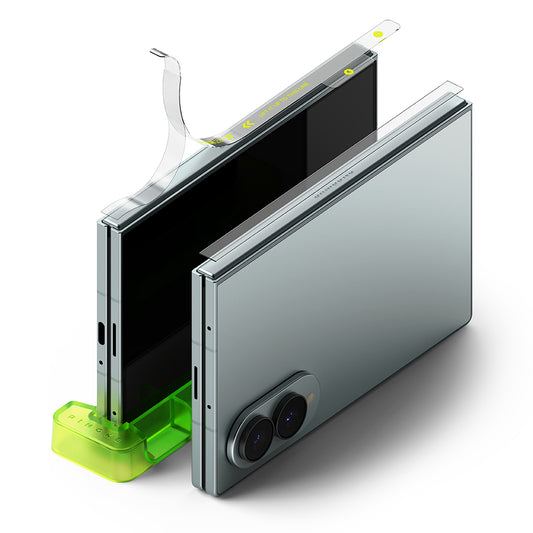 Zaščitna folija za tečaj Ringke Dual Easy za Samsung Galaxy Z Fold8 F971, plastika, komplet 2 kosa