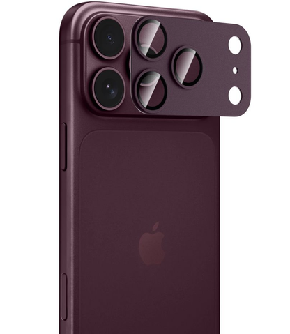 Zaščitna folija za zadnjo kamero Tech-Protect CamFull Fit+ za Apple iPhone 18 Pro, kaljeno steklo, vijolična