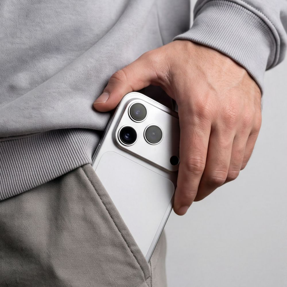 Zaščitna folija za zadnjo kamero Tech-Protect CamFull Fit+ za Apple iPhone 18 Pro, kaljeno steklo, srebrna