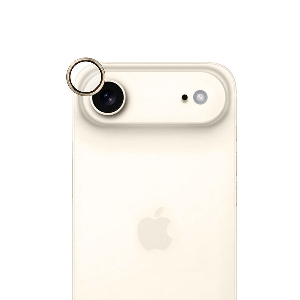Back Camera Protective Film 3MK Hardy Protection Pro for Apple iPhone 17 Air, Tempered Glass, Gold