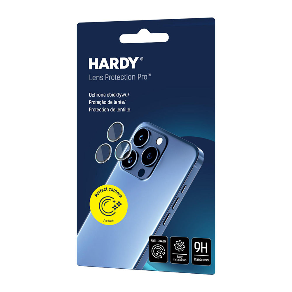 Back Camera Protective Film 3MK Hardy Protection Pro for Apple iPhone 17 Air, Tempered Glass, Gold